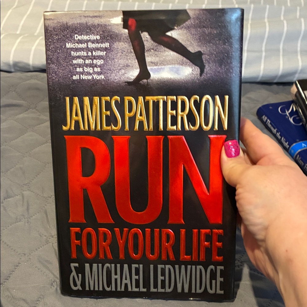 Run for Your Life Hardcover - Black with Red Title
